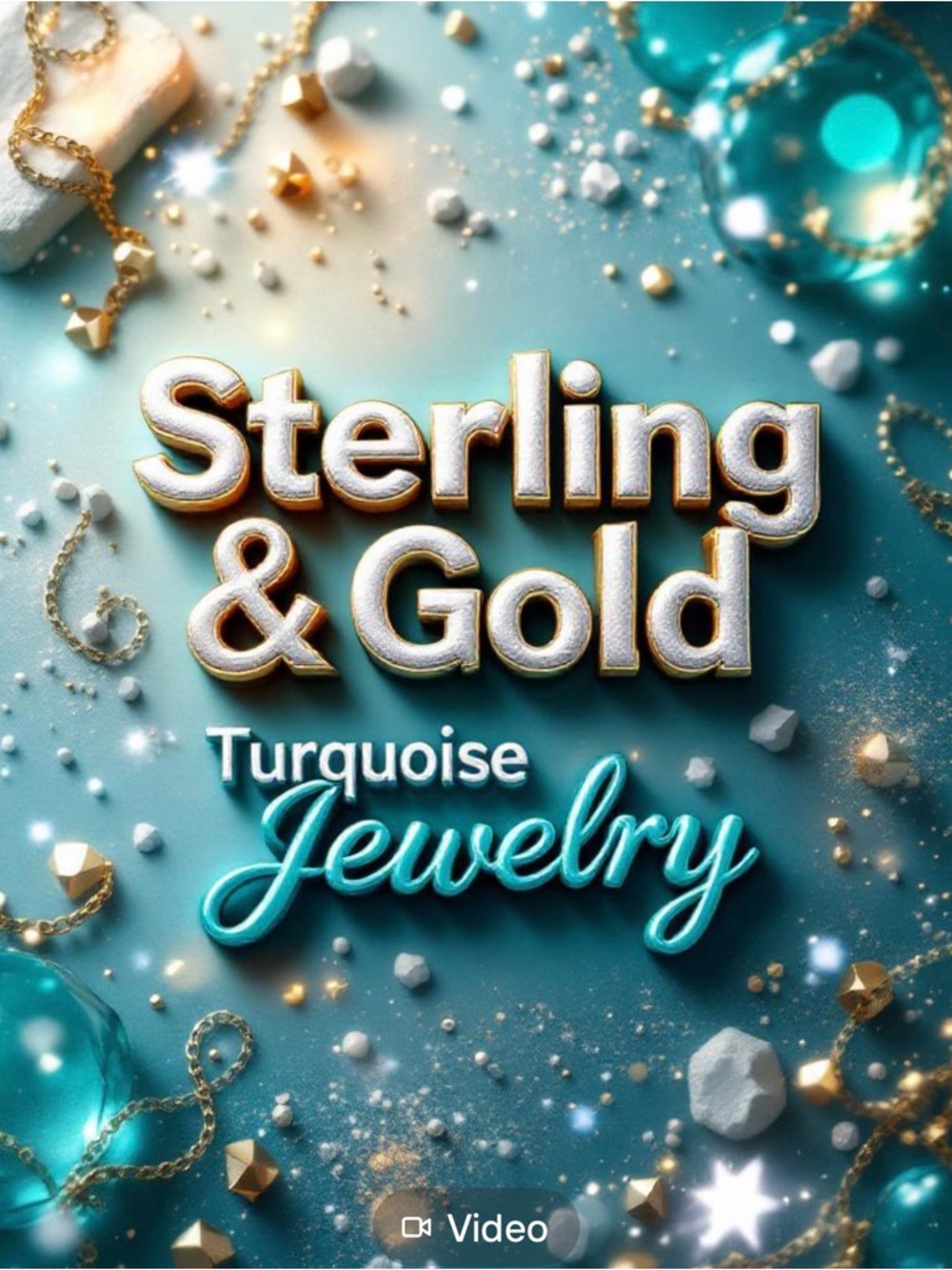 Turquoise Jewelry Poster
